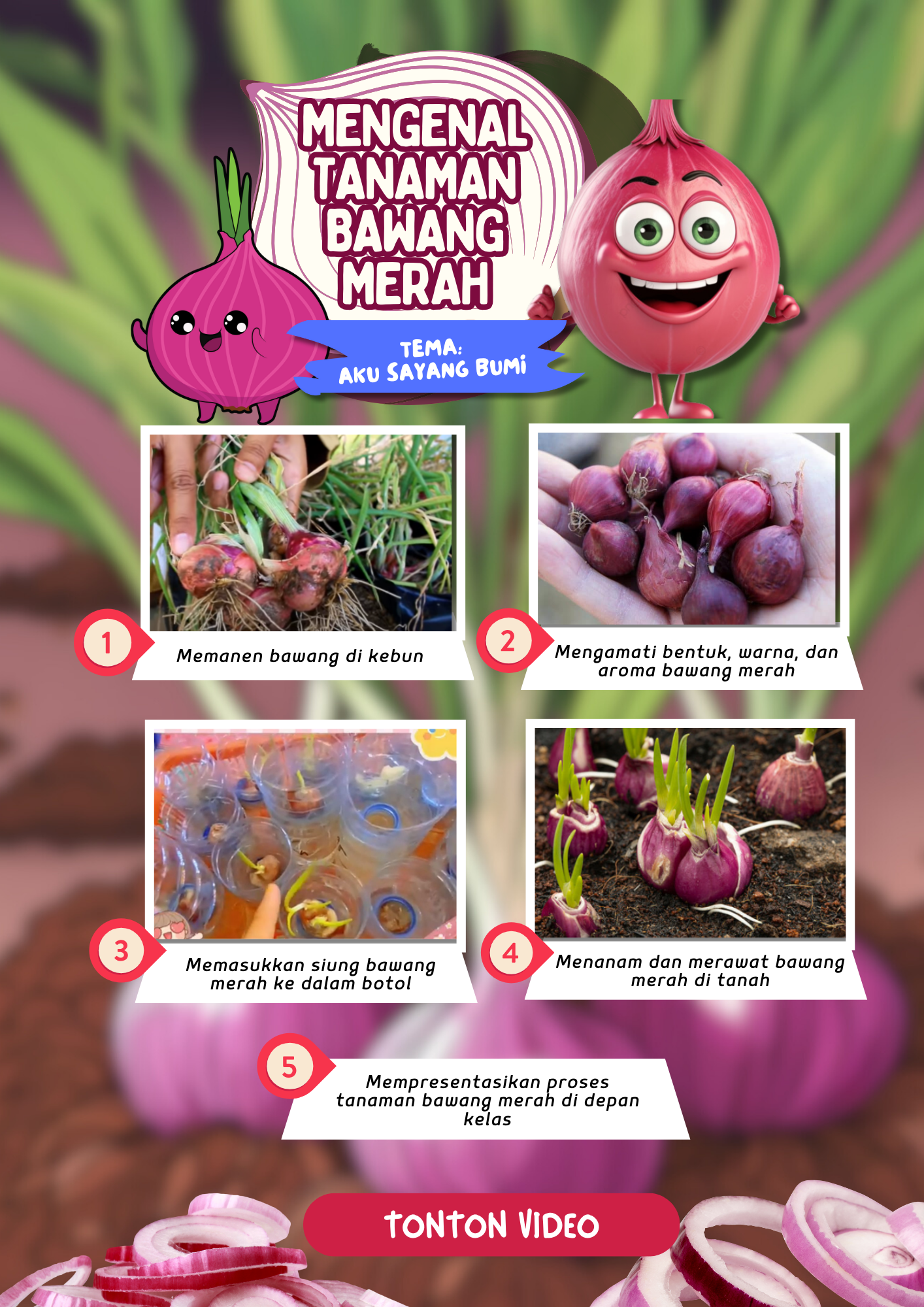 Poster Bawang Merah